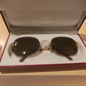 Authentic Vintage Cartier Serrano sunglasses (Circa 1990) G.U.C
